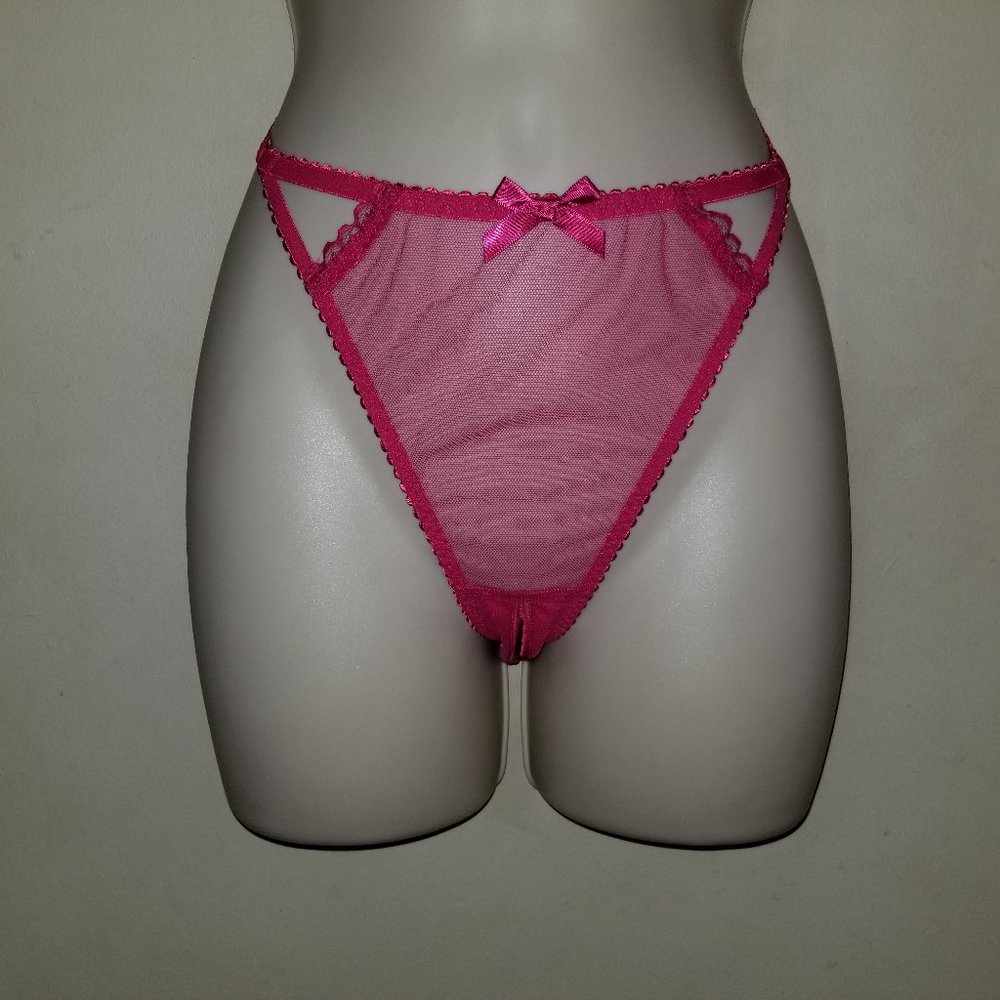 Agent Provocateur Fia Ouvert in pink size Large NWT